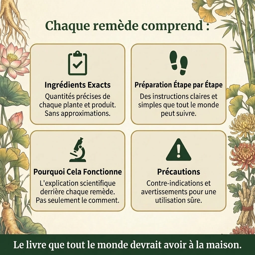 Les 130 Remèdes Naturels du Temple Shaolin