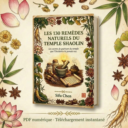 Les 130 Remèdes Naturels du Temple Shaolin